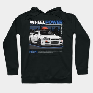 Skyline GTR R34 Hoodie